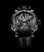 wristwatch Titanic-DNA  Rusted steel T-oxy III Tourbillon black Extreme