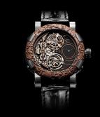 wristwatch Titanic-DNA  Rusted steel Day&Night spiral Extreme