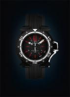 wristwatch King Subdiver Red