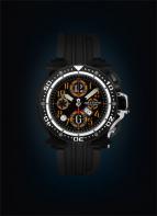 wristwatch Aquanautic King Subchronodive Orange