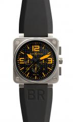 wristwatch Bell & Ross Titanium Orange