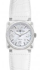 wristwatch White Ceramic & Diamond
