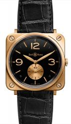 wristwatch Gold Black Dial