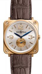 wristwatch Bell & Ross Gold Silver Dial
