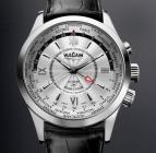 wristwatch Vulcain Aviator GMT - steel