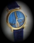 wristwatch Vincent Calabrese Commedia Blue