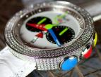 wristwatch Alain Silberstein Rondo Krono Diamonds