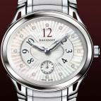 wristwatch Davidoff Lady quartz white mother of pearl dial guilloche