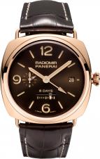 wristwatch Panerai Radiomir 8 Days GMT Oro Rosso