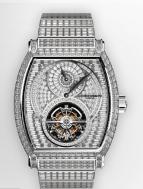 wristwatch Malte Regulator Tourbillon High Jewellery invisible-setting