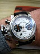 wristwatch Graham Chronofighter R.A.C. Silver Fighter