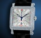 wristwatch Franck Muller King Conquistador Cortez Center Second Diamond