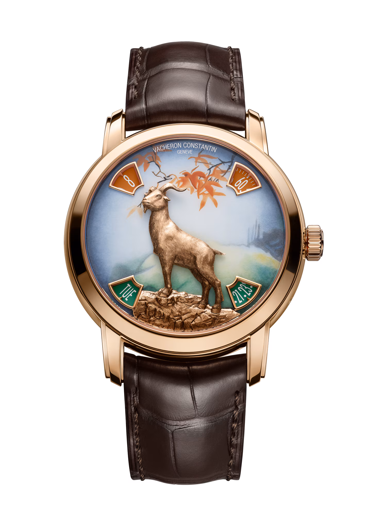 Vacheron Constantin Marks the 2027 Year of the Goat with Two Métiers d'Art Watches